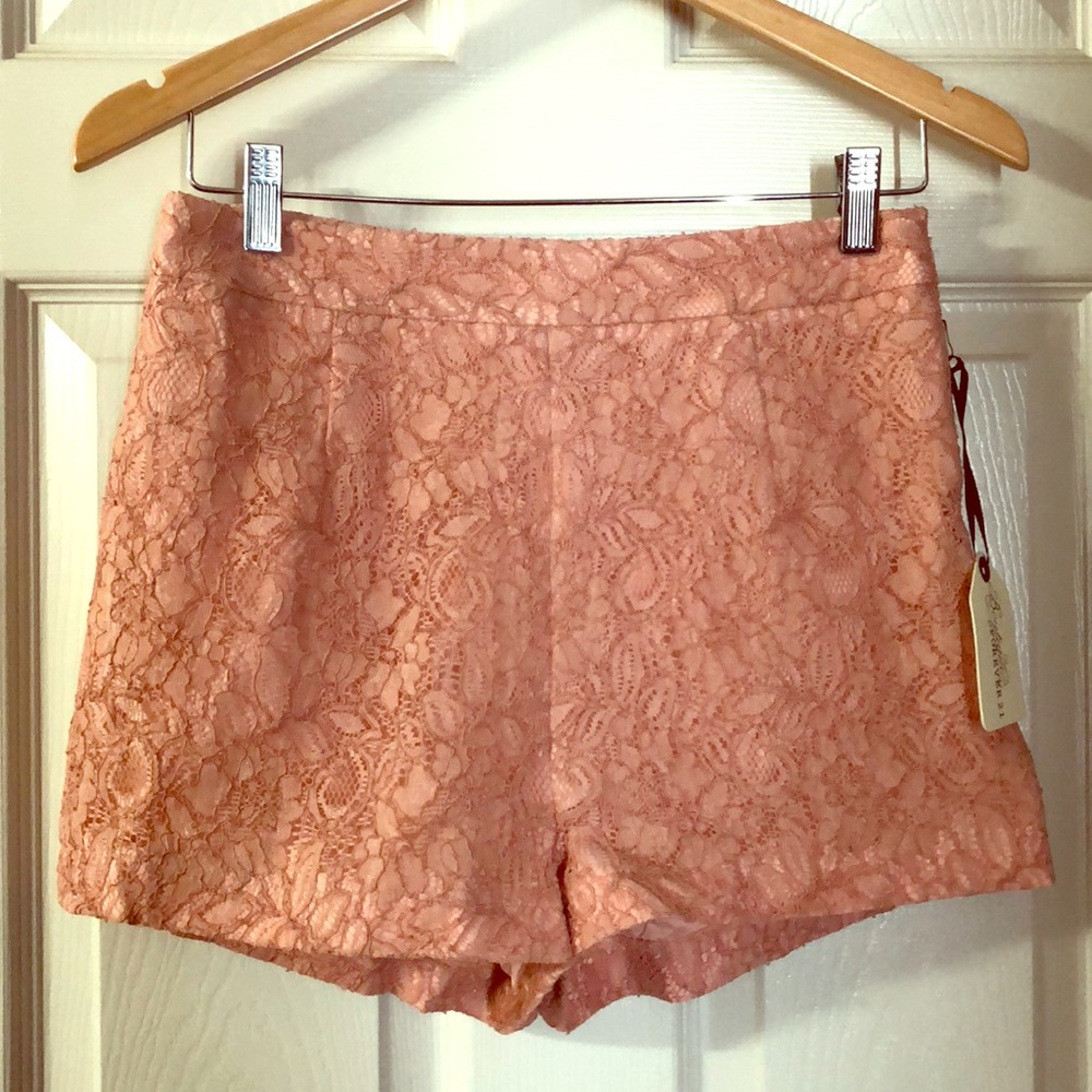 Forever 21 high waisted lace shorts